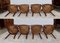 Art Deco Gondola Chairs in Walnut, 1930, Set of 8 19