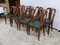 Art Deco Gondola Chairs in Walnut, 1930, Set of 8 2