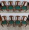 Art Deco Gondola Chairs in Walnut, 1930, Set of 8, Image 5