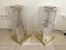 Lámparas italianas de latón y cristal de Murano de Mazzega, años 70. Juego de 2, Imagen 4