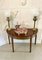 Antique George III Mahogany Demi Lune Console Tables, 1800, Set of 2, Image 6