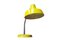 Lámpara de mesa amarilla de Szarvasi, años 70, Imagen 2
