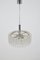 Mid-Century Ceiling Light in Glass and Chrome from Doria Leuchten, 1960s, Image 5
