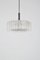 Mid-Century Ceiling Light in Glass and Chrome from Doria Leuchten, 1960s 1