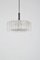 Mid-Century Ceiling Light in Glass and Chrome from Doria Leuchten, 1960s, Image 1