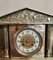 Orologio da camino antico di qualità vittoriana in ottone, metà XIX secolo, Immagine 7
