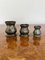 Antique Victorian Pewter Measures, 1850s, Set of 3 5