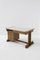 Italienischer Vintage Schreibtisch aus Holz, 1950 8