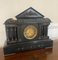 Large Victorian Marble Mantle Clock, 1860s 4