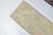 Small Antique Blonde Faded Rug 3