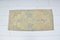 Small Antique Blonde Faded Rug 2