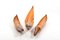 Coconut Leaves with Teak Handles by Illums Bolighus, 1950s, Set of 3 3