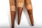 Coconut Leaves with Teak Handles by Illums Bolighus, 1950s, Set of 3, Image 7