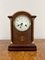 Edwardian Mahogany Inlaid Mantle Clock, 1900s 4