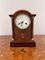 Horloge de Cheminée Édouardienne en Acajou, 1900s 1
