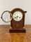Edwardian Mahogany Inlaid Mantle Clock, 1900s 3