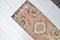 Antike handgefertigte böhmische Fußmatte aus Wolle 4