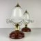 Italienische Vintage Tischlampe aus Muranoglas, 1980er, 2er Set 8