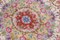 Alfombra Royal Tabriz de seda, años 70, Imagen 7