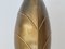 Vintage Leaf Wandlampe aus Vergoldetem Aluminium & Messing, 1970er 7