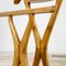 Double Wooden Valet Stand on Wheels by Ico Parisi for Fratelli Reguitti, 1950s 5