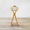 Double Wooden Valet Stand on Wheels by Ico Parisi for Fratelli Reguitti, 1950s 2