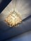 Murano Ceiling Lamp with Amber and Clear Glass Petals, 1990s 8