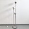 Space Age Floor Lamp in Glass & Chrome-Plated Steel, 1970s 1