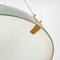 Suspension Lamp in Satin Glass and Lacquered Metal from Stilnovo, 1960s 3