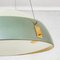 Suspension Lamp in Satin Glass and Lacquered Metal from Stilnovo, 1960s 4