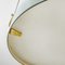 Suspension Lamp in Satin Glass and Lacquered Metal from Stilnovo, 1960s 5