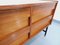 Modernistischer Vintage Modernist aus Teak & Schwarzem Metall, 60er, 1960er 4