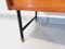 Modernistischer Vintage Modernist aus Teak & Schwarzem Metall, 60er, 1960er 10