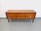 Modernistischer Vintage Modernist aus Teak & Schwarzem Metall, 60er, 1960er 12