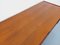 Modernistischer Vintage Modernist aus Teak & Schwarzem Metall, 60er, 1960er 8