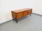 Modernistischer Vintage Modernist aus Teak & Schwarzem Metall, 60er, 1960er 2