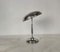 Lámpara de mesa vintage de latón niquelado de Giovanni Michelucci para Lariolux Italia, años 50, Imagen 4