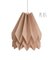 Plus Plain Warm Chestnut Origami Lampe von Orikomi 1