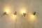 Alain Richard Wall Lights by Alain Richard for Disderot, France, Set of 4 2