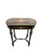 Napoleon 3 Blackened Wooden Auxiliary Table with Marquetry Decoration 7