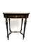 Napoleon 3 Blackened Wooden Auxiliary Table with Marquetry Decoration 3