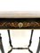 Napoleon 3 Blackened Wooden Auxiliary Table with Marquetry Decoration 4