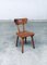Juego de sillas de comedor rústicas francesas de roble, años 40. Juego de 6, Imagen 19