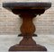 Spanish Colonial Narrow Walnut Console Table, 1920s, Image 8