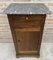 20th Century Biedermeier Nightstand with Marble Top & One-Drawer & Door, 1900s 4