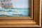 Desmond VC Johnson, Paesaggio marino con galeone, Olio su tavola, anni '50, con cornice, Immagine 10