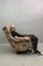 Vintage Egg Swivel Rocking Chair Armchair, 1980s 11