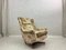 Vintage Egg Swivel Rocking Chair Armchair, 1980s, Image 1