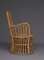 Vintage Italian Rattan Armchair from Dal Vera, 1950s 13