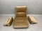Vintage Mellisa Armchairs with Footstool from G Plan, 1980s, Set of 3 21